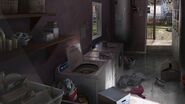 Artwork 20 - Der Waschraum in Todds Haus