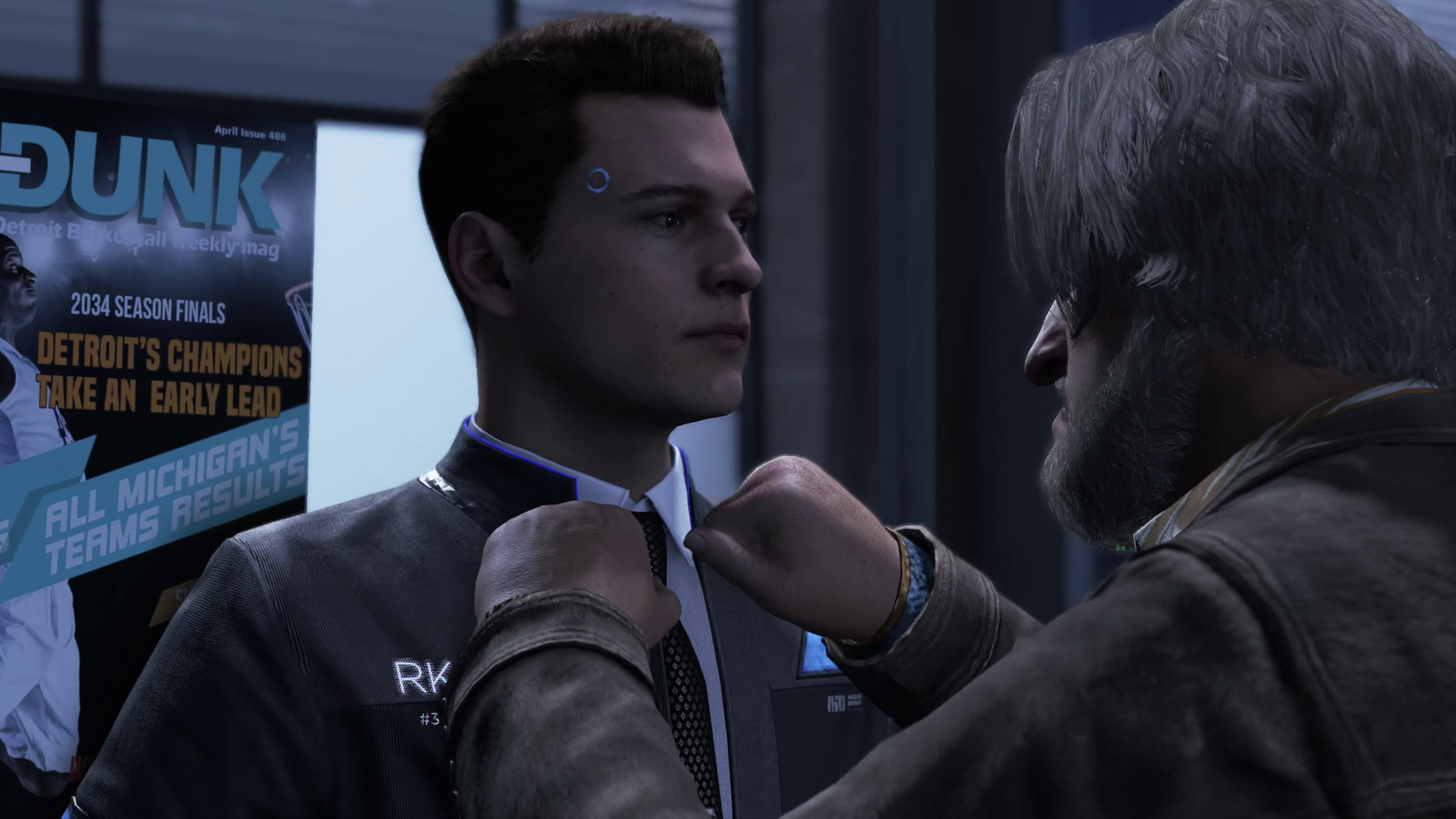 Detroit: Become Human - Connor isbad at Small Talk 