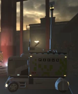 Picus truck at Sarif Manufacturing Plant reporting on the terrorist attack