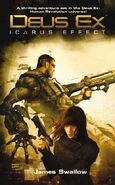 Бен Саксон и Анна Келсо на обложке Deus Ex: Icarus Effect