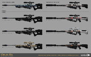 Tranquilizer alternative skins (with sniper rifle)