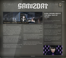 Samizdat issue Palisade, Eliza Cassan.png
