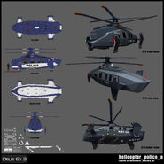 Helicopter (police style) concept