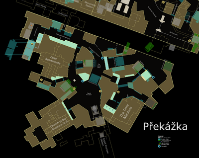 Prekazka district map