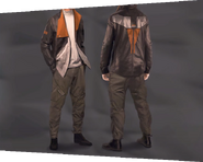Concept art of Pritchard's clothes in System Rift