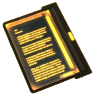 Уникальная книга из DLC The Missing Link