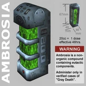 An information flyer for the vaccine Ambrosia.