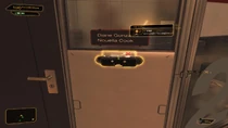 A keypad in Deus Ex: Human Revolution