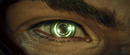 Close-up of Jensen's augmented eye