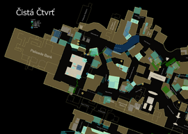 Cista district map