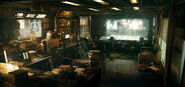 Concept art of Megan Reed's office