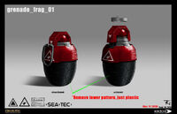 Frag grenade concept