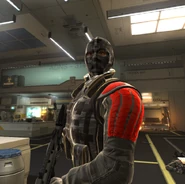 A Spec Ops soldier looking around