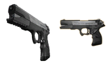 Pistol inventory icons in Deus Ex: Human Revolution