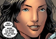 Katrina bantering with Jensen.