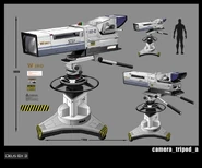 Concept art of the cameras used by Picus TV