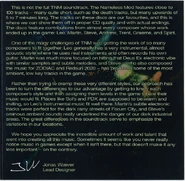 TNM OST Disc 1 - Friendly insert (right).