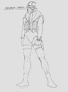 Scuba diver concept art