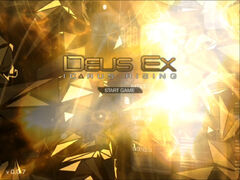 DX Icarus Rising - title screen