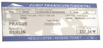 Zugticket