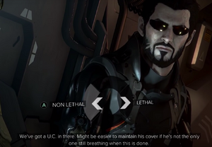 Deus Ex Mankind Divided Entscheidung