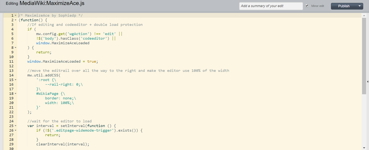 MaximizeAce | Fandom Developers Wiki | Fandom