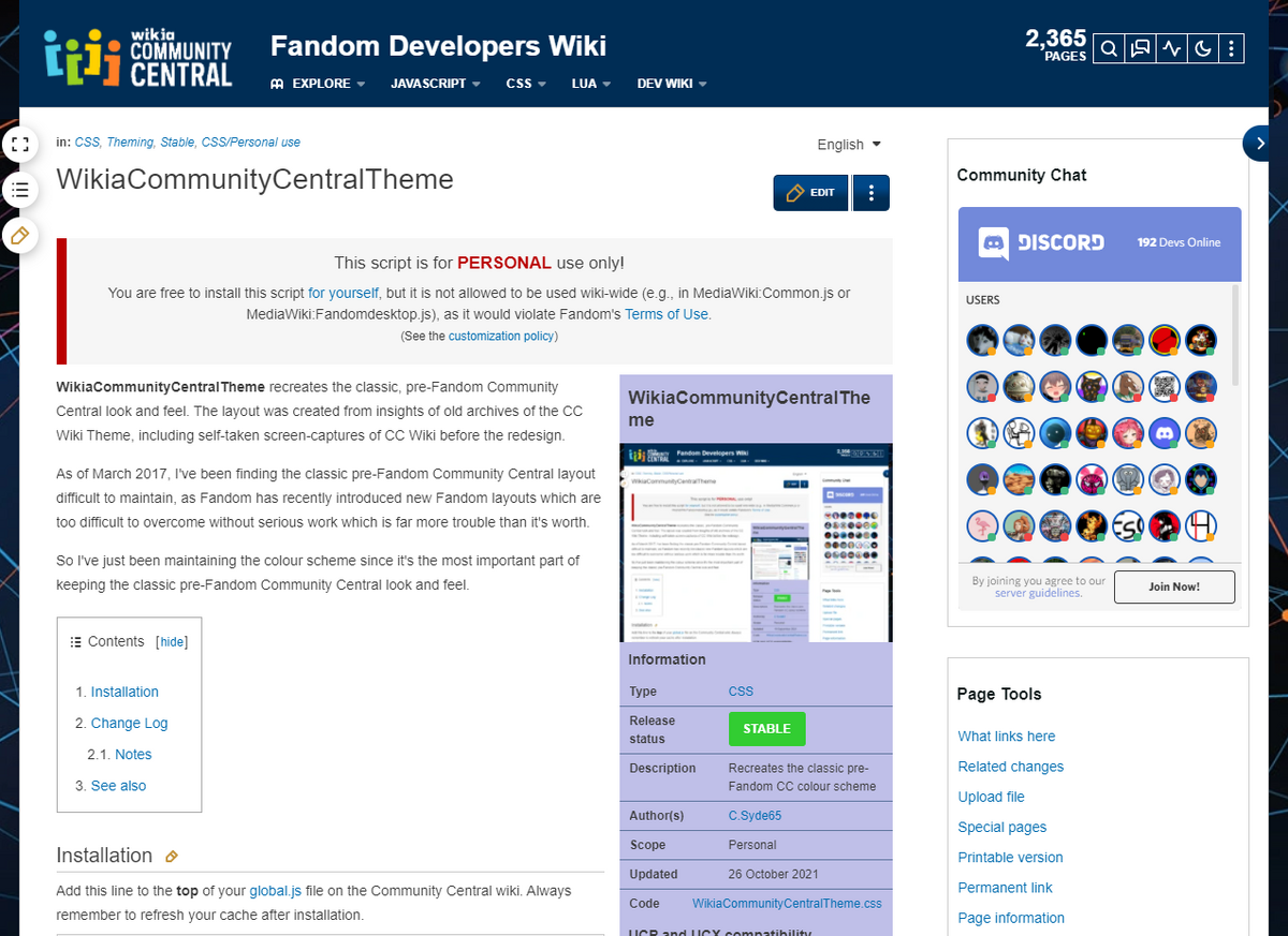 DiscordIntegrator, Fandom Developers Wiki