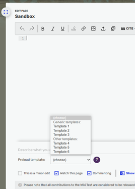 VisualEditor source mode