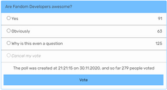 AjaxPoll Bootstrap