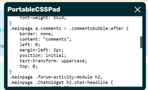 WDSPortableCSSPad