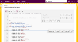 Code editing