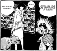 The mother, Jiro and the two boys