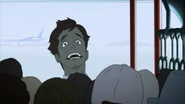 Jinmen in disguise as Reijiro Fudo, in Devilman Crybaby'
