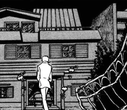 Ryo Asuka walks to his home, in 'Devilman'