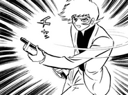 Ryo wields his gun