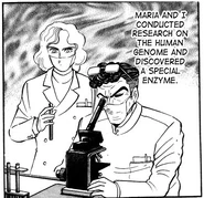 Masato and his wife hard at work