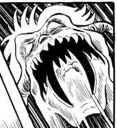 Trijask forms in 'Devilman'