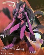 Dgc9e02-58176d48-182a-439e-91a7-7e3e76b480c9.jpg (261 KB) Konno/Fayrace's Devil Beast form on a Trading Card