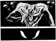 Eader chews on a arm in Devilman