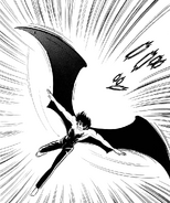 Akira spreads his wings