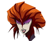 Lilith's head detail