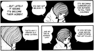 Susumu mentions a recent spate of murders