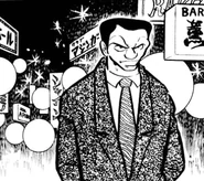 Eader disguised as Mr. Maegawa