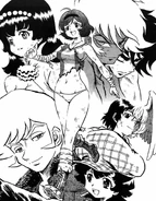 Miki at the end of Grimoire