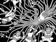 Medusa kills the biker gang