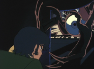 Snatching at Akira, in 'Devilman: The Birth'