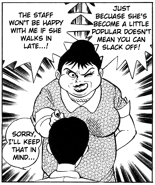 Miss. Kayama in (all) the flesh, in 'Devilman Lady'