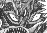 The demon Eader, in 'Devilman vs Getter Robo'