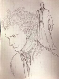 Vergil Portrait Art - Devil May Cry 3: Dante's Awakening Art Gallery