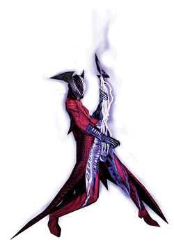 Dante & Electric Guitar - Characters & Art - Devil May Cry 3